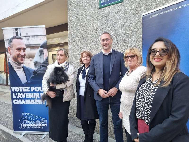 Le RN veut « faire de Chambéry la ville la plus sûre des Alpes »