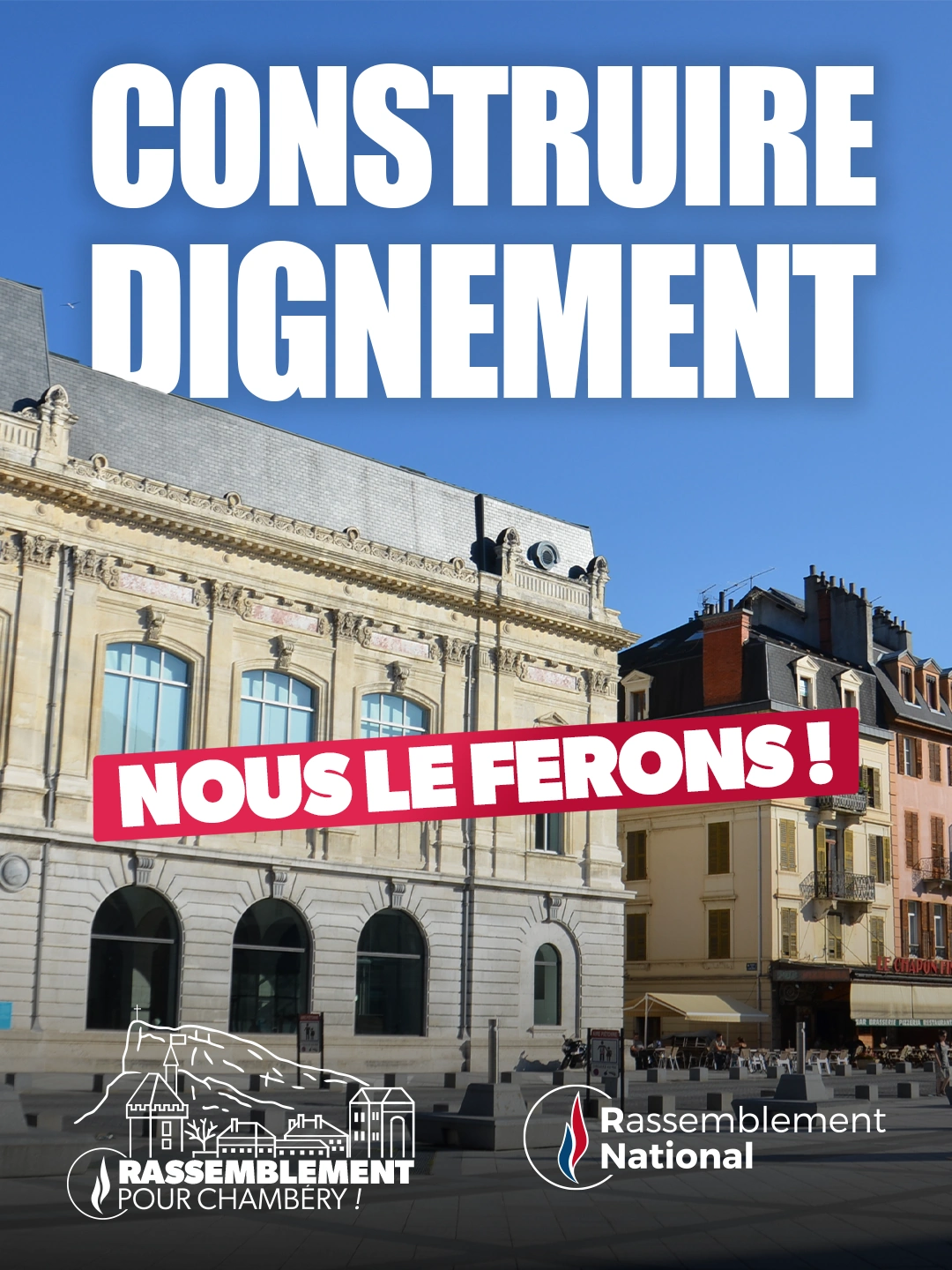 Construire dignement, nous le ferons !