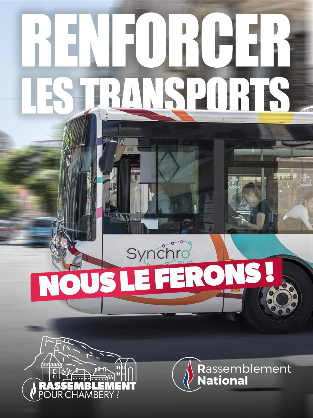 Renforcer les transports, nous le ferons !